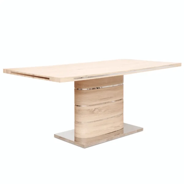 Jídelní stůl AMAR – MDF, Dub Sonoma, 180×90 cm