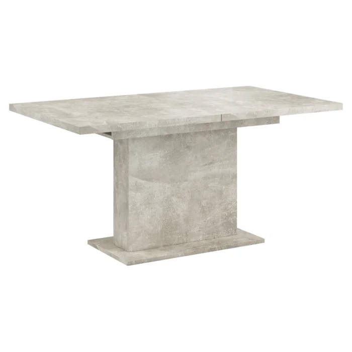 Jídelní stůl BOBA Beton rozkládací 160–200×90 cm