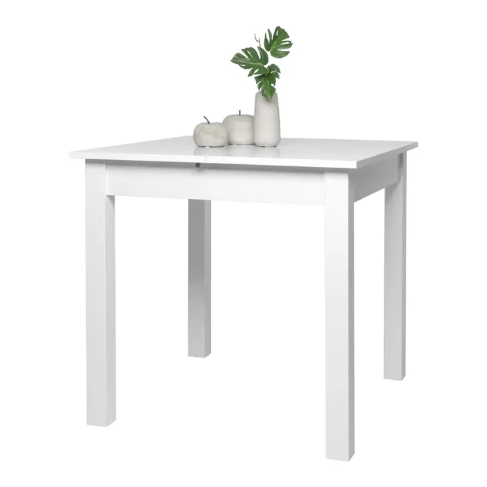 Jídelní stůl COBURG 80 cm bílý