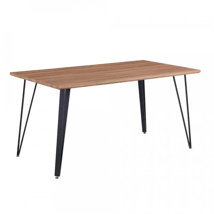 Jídelní stůl FRIADO 150 cm dub/černá
