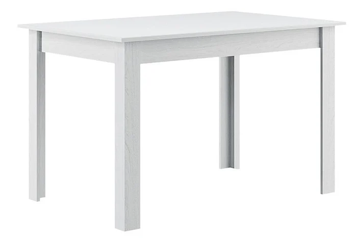 Jídelní stůl MEPHIT 140×80 cm – bílá