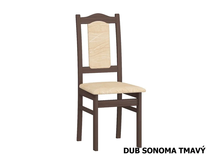 Jídelní židle BUREWALA – Monaco, dub sonoma tmavý