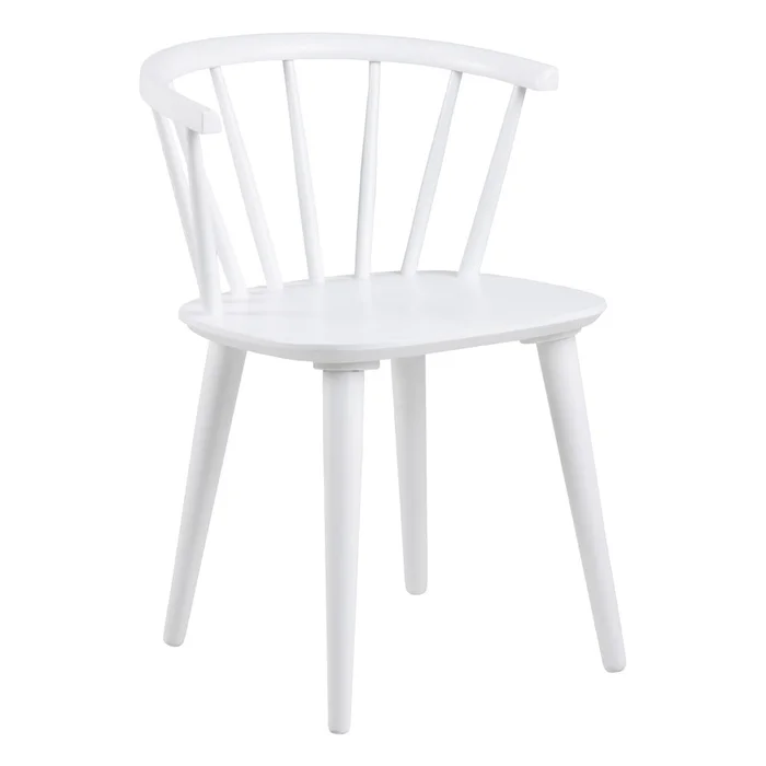 Jídelní židle Ida v bílé barvě