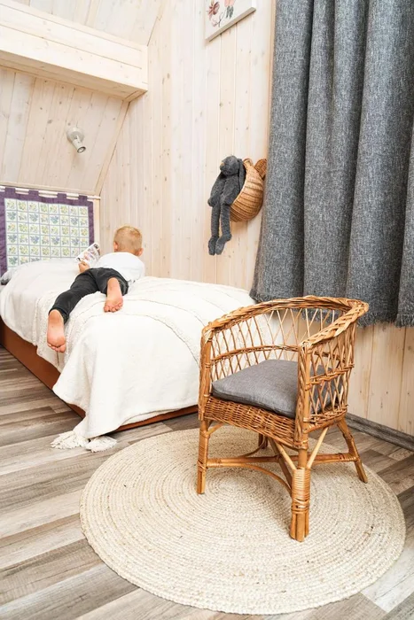 Jutový kulatý koberec přírodní průměr 80 cm