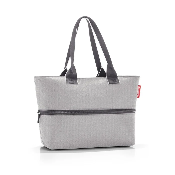 Kabelka Reisenthel Shopper e1 Herringbone šedá