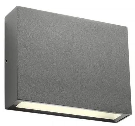 Kamal LED venkovní nástěnné svítidlo 4,4W šedé