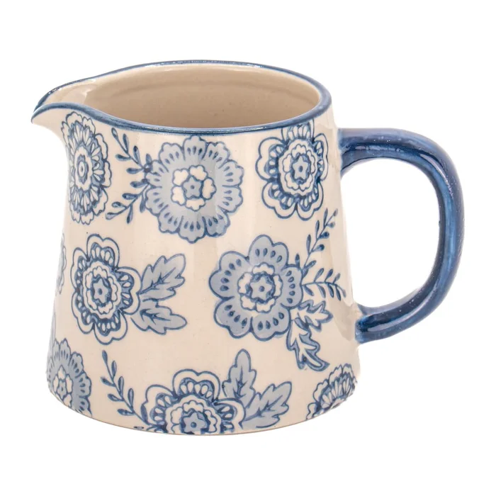 Kameninová konvička na mléko 200 ml Blue Willow