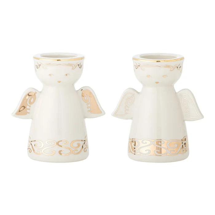 Kameninové svícny Faella 2ks