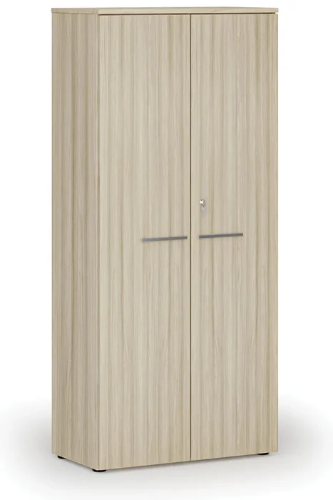 Kancelářská skříň PRIMO WOOD dub přírodní 800x420x1781 mm