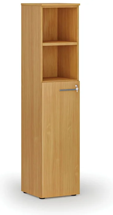 Kancelářská skříň PRIMO WOOD s třemi dveřmi a uzamykáním