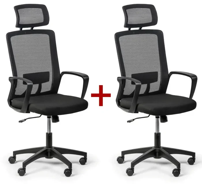 Kancelářská židle BASE PLUS s akční nabídkou 1+1 zdarma