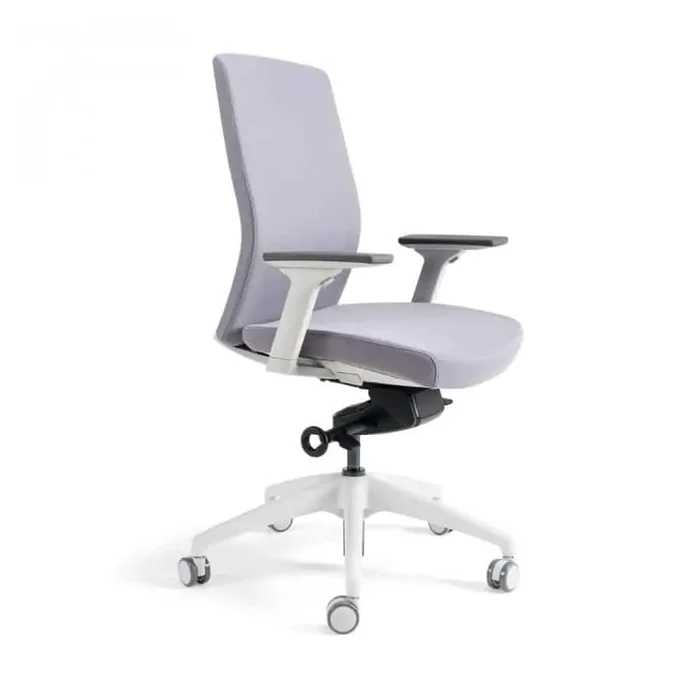 Kancelářská židle J2 WHITE BP šedá