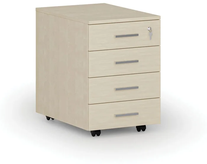 Kancelářský mobilní úložný kontejner PRIMO WOOD