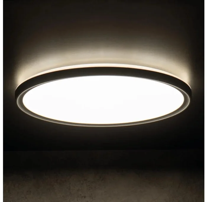 Kanlux AZPO LED 22W stropní svítidlo černé