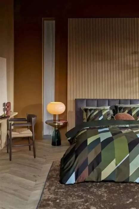 Kardol Sackville Zelené Ložní Povlečení s Moderním Designem