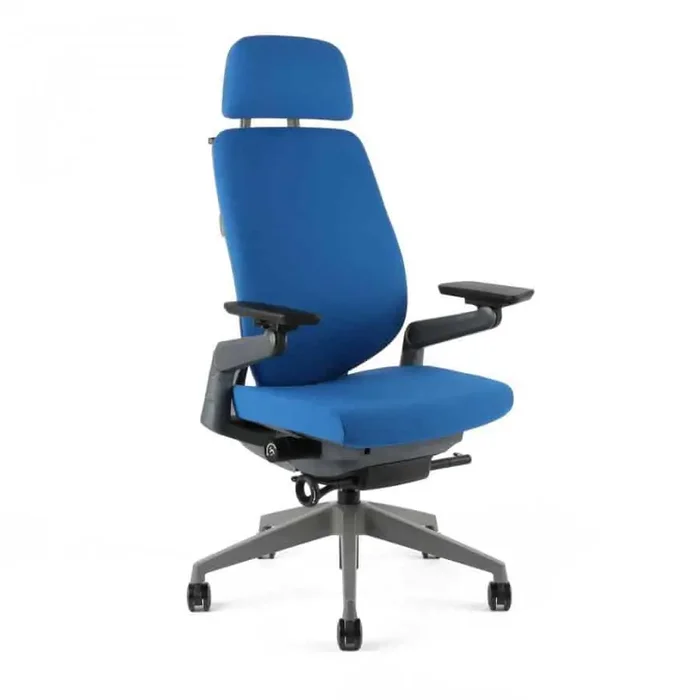 KARME F-03 kancelářská židle modrá