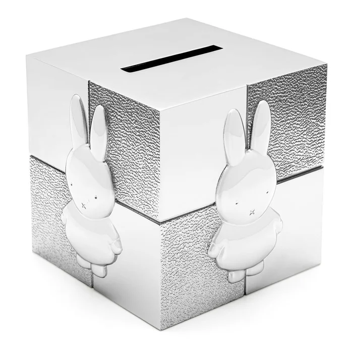 Kasička Cube Miffy - Zilverstad