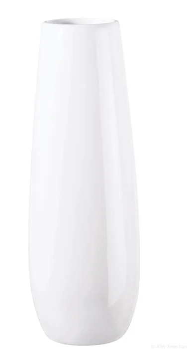 Keramická váza EASE XL 60 cm, bílá
