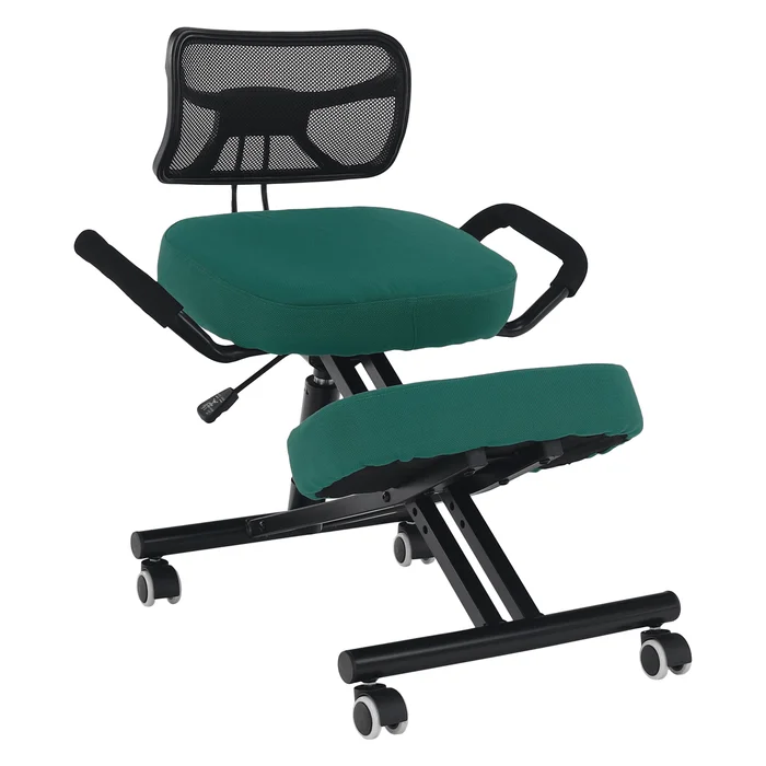 Klekačka RUFUS – ergonomická, zelená/černá