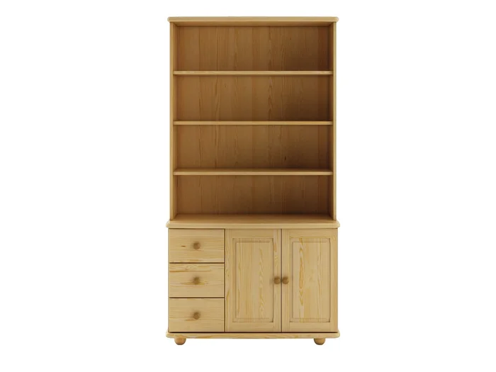 Knihovna KAMAKAU z masivu borovice