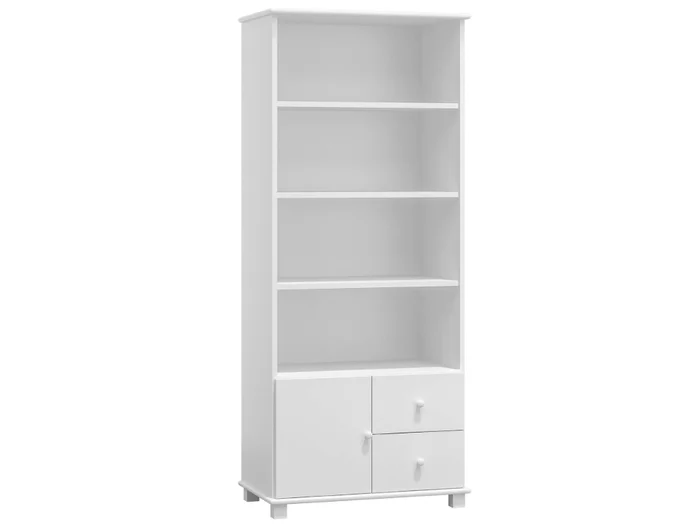 Knihovna TRAST 9 – masiv borovice, bílé moření