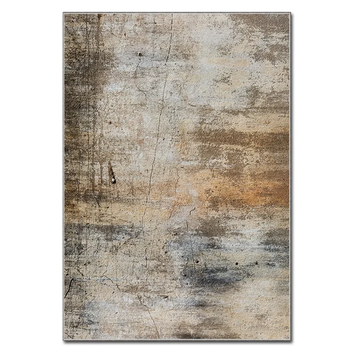 Koberec béžový nízký vlas 80x140 cm