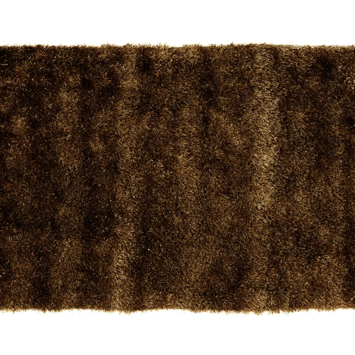 Koberec DELAND 70×210 cm, hnědozlatý
