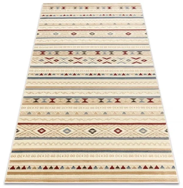 Koberec Kilim Romby Béžovo-Šedý