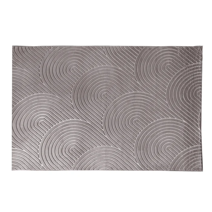 Koberec LUVRE světle šedý 150×200 cm