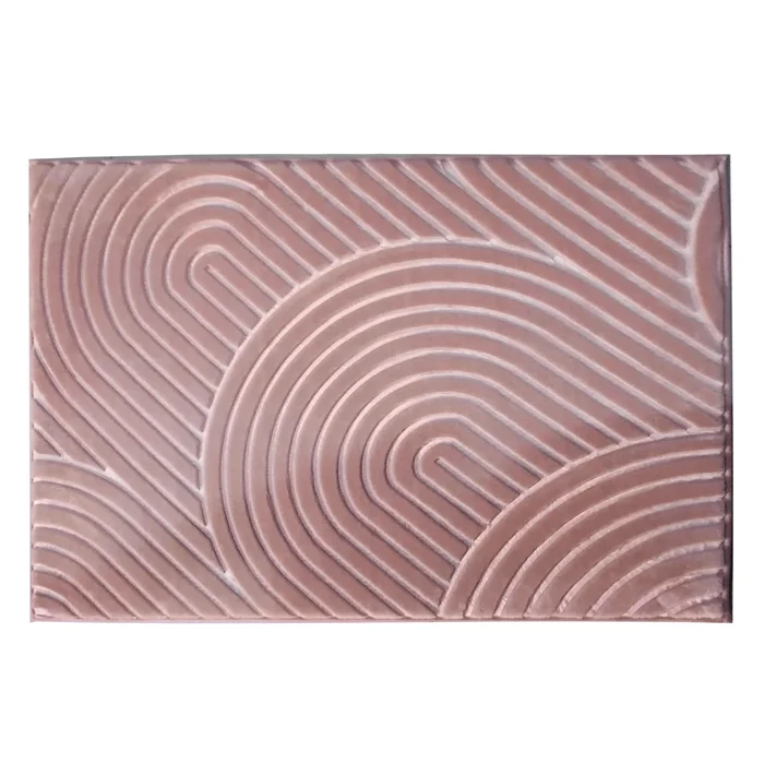 Koberec pudrová růžová 75×100 cm – LUVRE