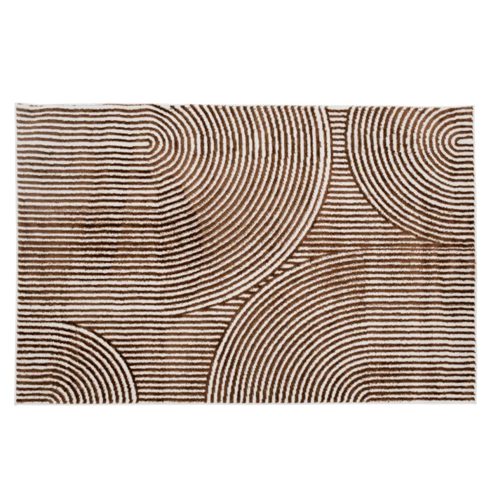Koberec TORIS TYP 4 – 100×150 cm, hnědý vzor