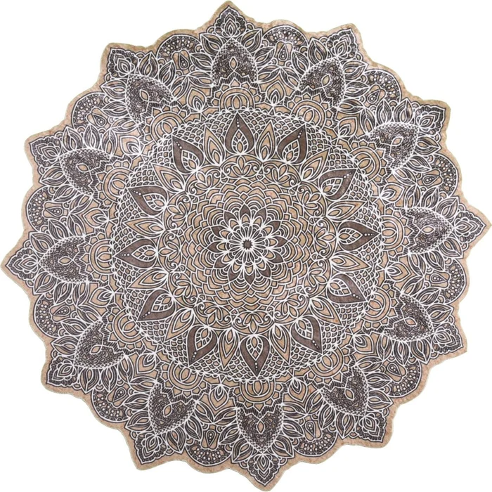 Koberec Vitaus Makissa kruhový 80 cm