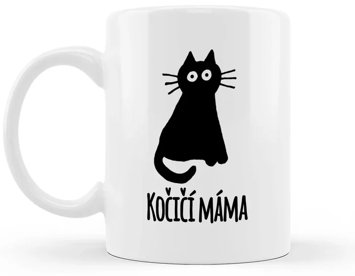 Kočičí máma keramický hrneček 330 ml