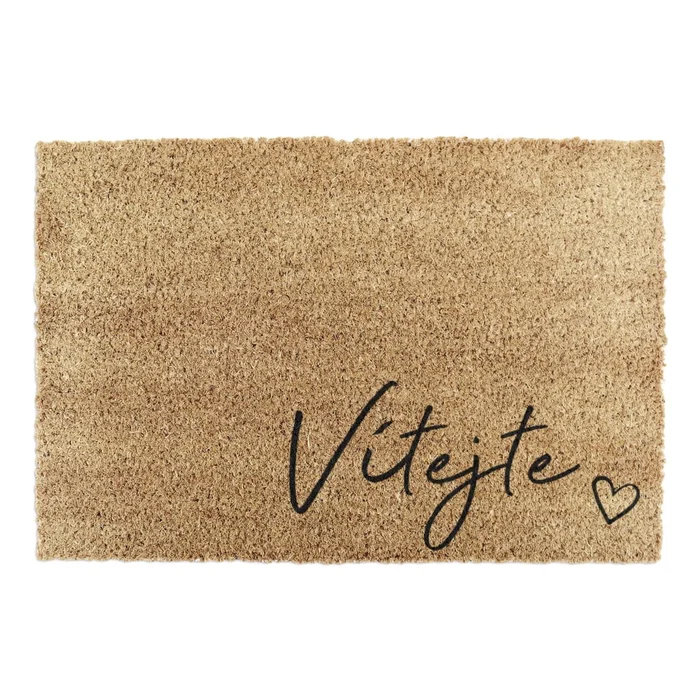Kokosová rohožka 40x60 cm Vítejte – Artsy Doormats