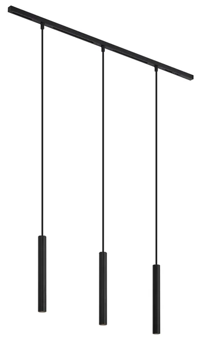 Kolejnicový systém Slimline Keno s třemi závěsnými světly