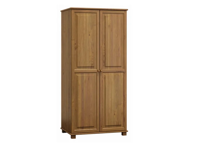 Kombinovaná šatní skříň BHAGIRA 2, 90 cm, borovice
