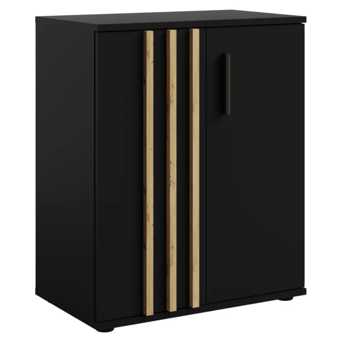 Komoda 2D TOLIS Typ 1 – černá/dub artisan