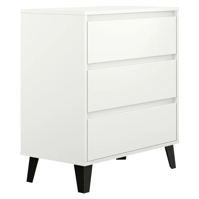 Komoda BOGAN 3S70 bílá