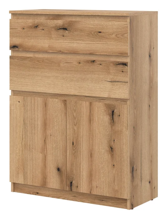 Komoda BORROMEO 2D2S – dub evoke