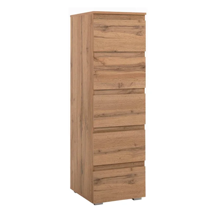 Komoda DAGLARI 5S zlatý dub