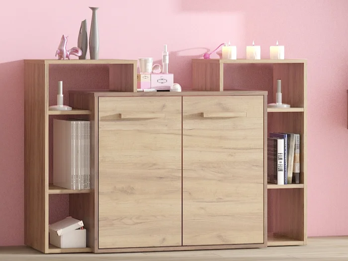 Komoda Dorinda 2D – craft tobaco a craft zlatý