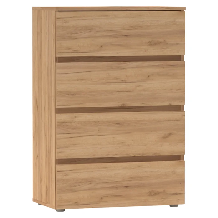 Komoda dub craft zlatý PARMAD