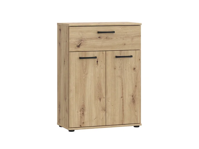 Komoda DUNANUEJ 1 se zásuvkou, dub artisan