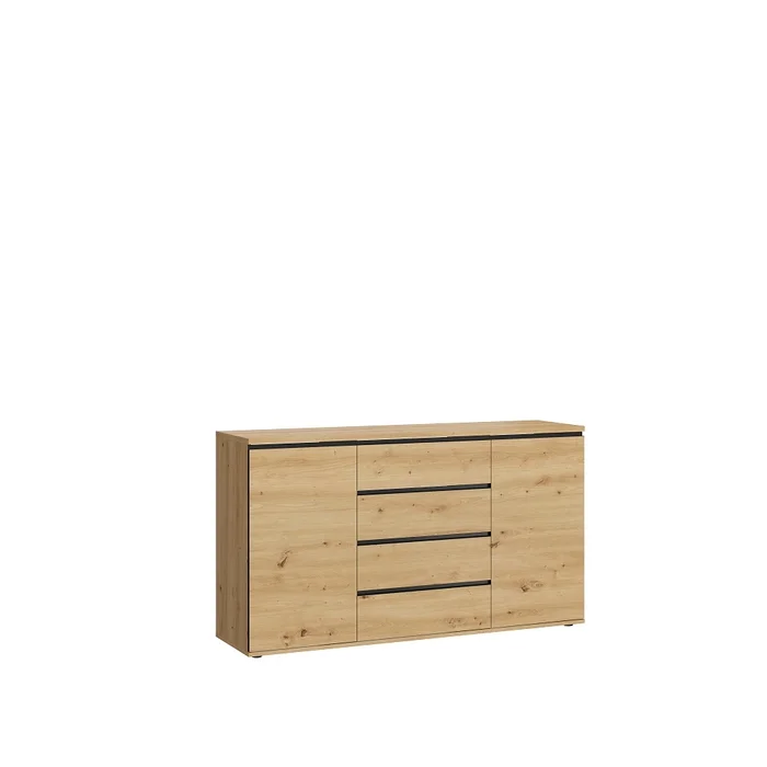 Komoda DYMAS 2D4S – dub artisan