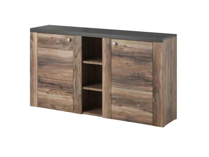 Komoda FEDRA 2D – ořech satin/touchwood