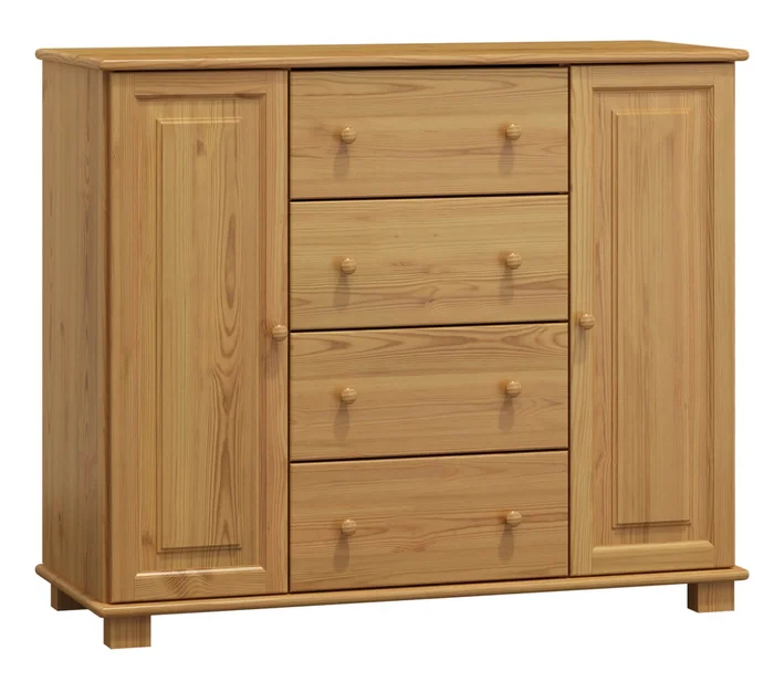 Komoda NEFTYS 40 – borovice, olše, hloubka 42 cm