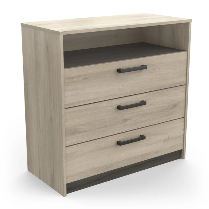 Komoda TODY 3S dub Kronberg/dub Waterford
