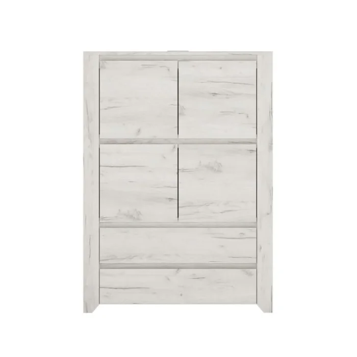 Komoda Typ 33 ANGEL – bílá craft
