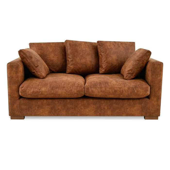 Koňakově hnědá pohovka 175 cm Comfy