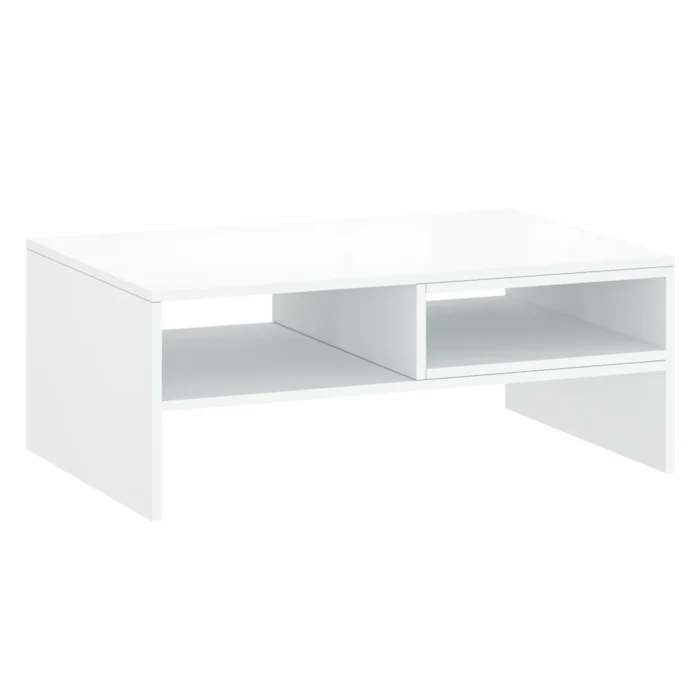 Konferenční stolek 90 cm bílý LINDY